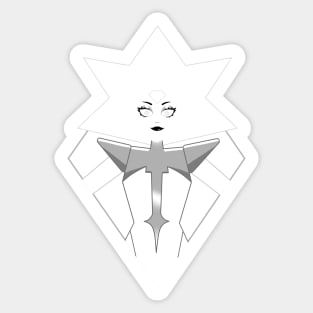 White Diamond Sticker